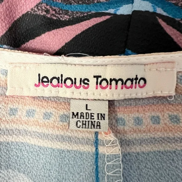 Jealous Tomato Tropical Top - Picture 8 of 9